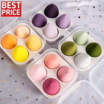 Funny Egg Shaped Beauty Makeup Sponge,Makeup Foundation Powder Sponges In Egg's Box